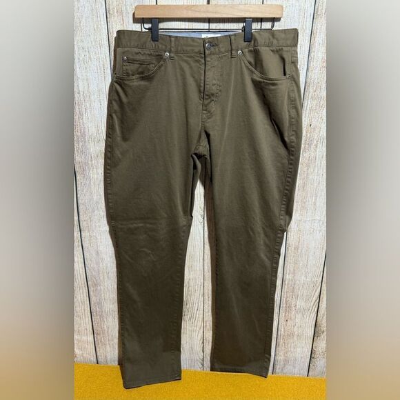 Peter Millar Brown Pants, Size 35 - Picture 1 of 6